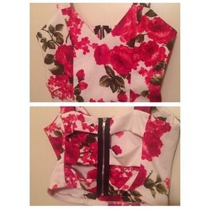 Floral Crop Top