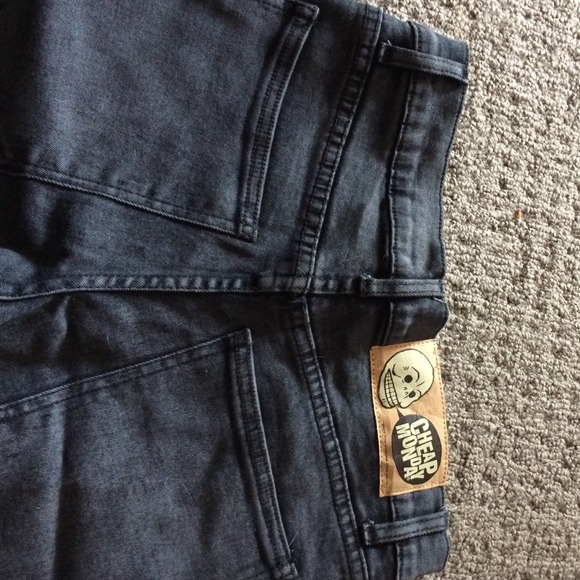 Cheap Monday opposite pants black and acid wash - Picture 3 of 3