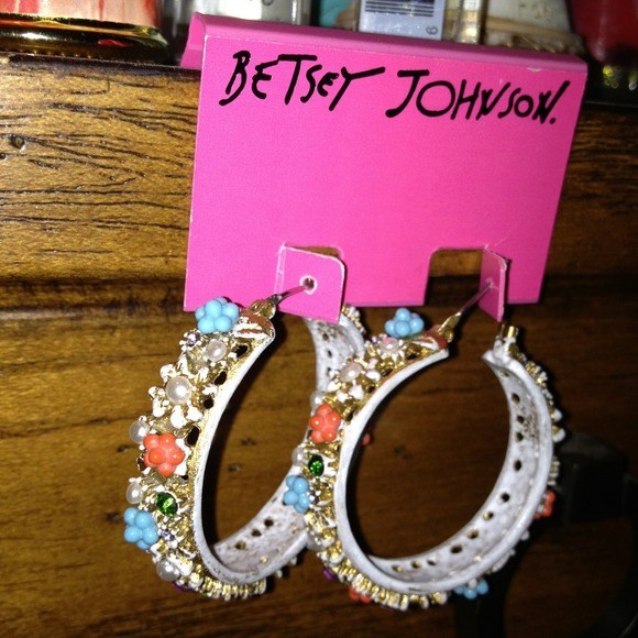 Beautiful and Fun Betsy Johnson Earrings