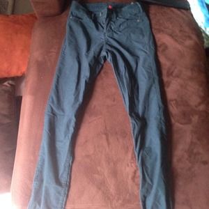 green/teal h&m corduroy pants