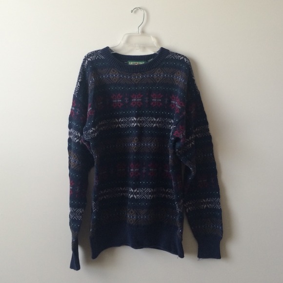 Oversized grandpa sweater