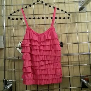 Hollister Ruffle tank top