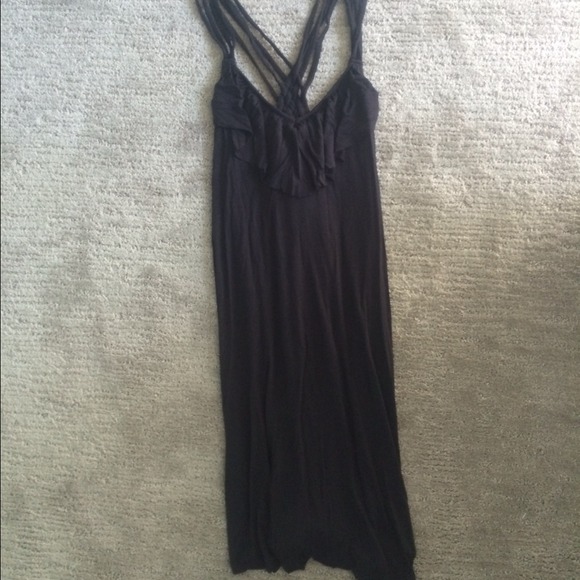 Roxy cotton dress with weaved back