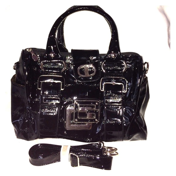 Black handbag