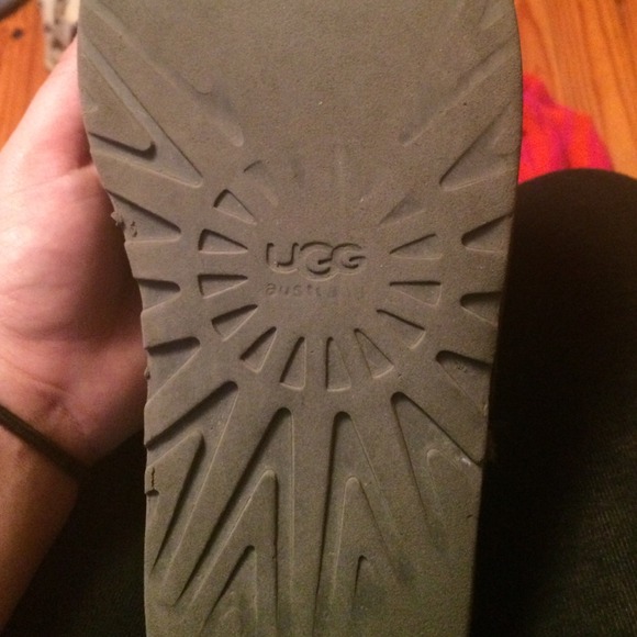 Used Tall Grey Uggs For Sale. Cheap.