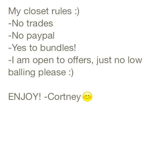 My closet rules :)