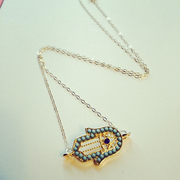 Handmade Hamsa Necklace