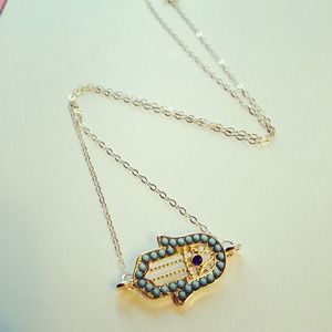 Handmade Hamsa Necklace