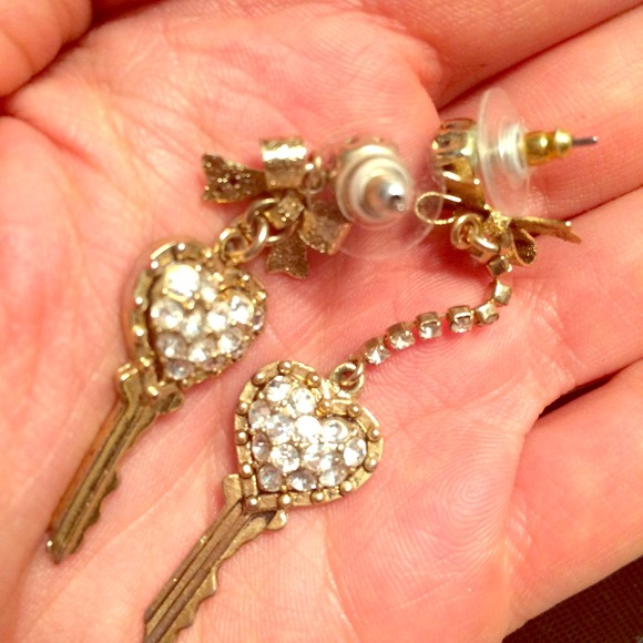 Authentic Betsey Johnson Earrings-Price Reduced