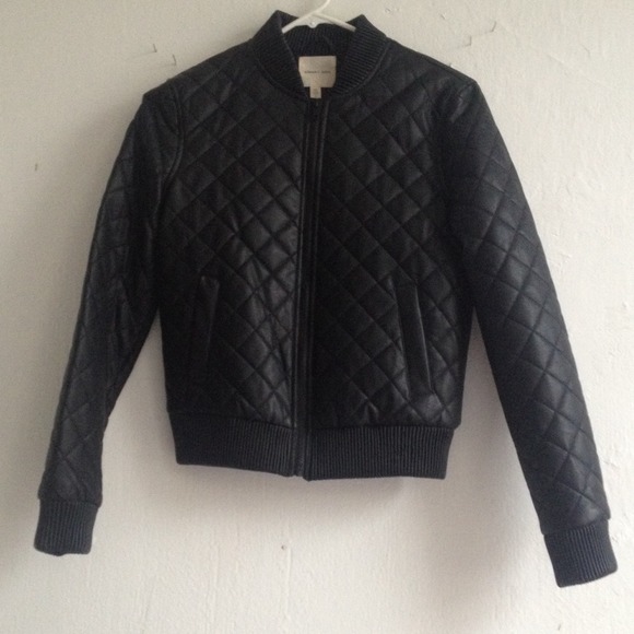 Urban Outfitters Jackets & Blazers - Silence + Noise quilted faux leather bomber