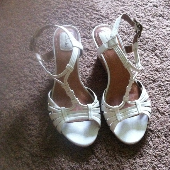 Clark's wedge sandals