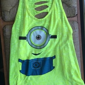 Minion Tanktop with Cutouts