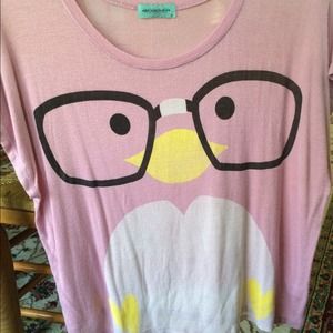 Nerdy Penguin Top