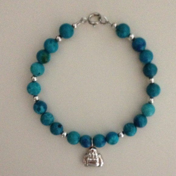 Genuine Turquoise Bracelet - Picture 2 of 4