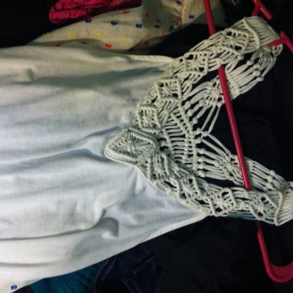 American eagle fringe tank top!