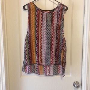 Aztec tank with open sides