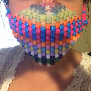 Rave kandi mask