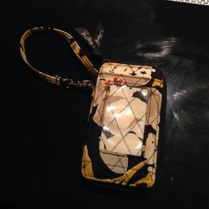 Vera Bradley wristlet! Used!