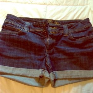 Denim shorts