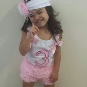 Birthday tutu outfit