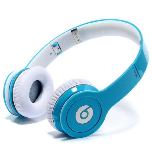 Slightly used-Baby Blue Beats Solos - Picture 2 of 3