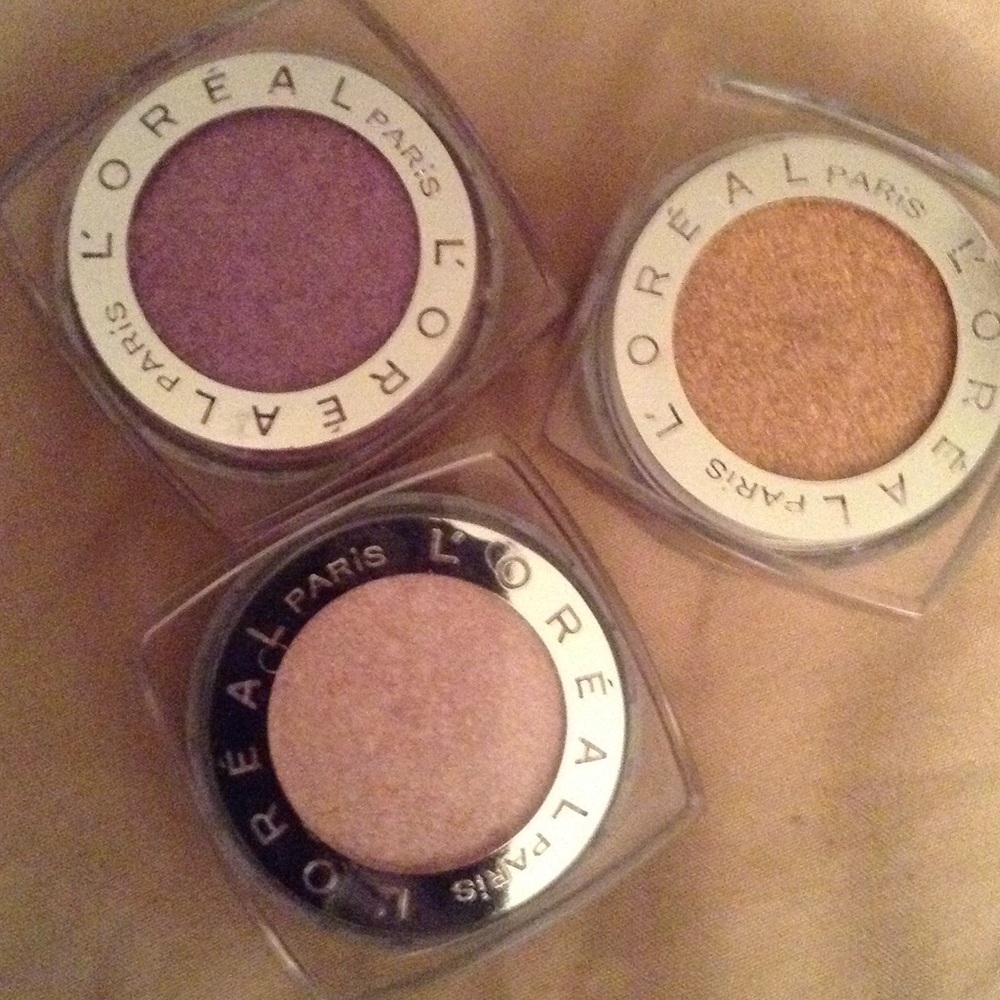 NWT 2 EYESHADOWS THE BRONZE IS AMBER RUSH &PINK