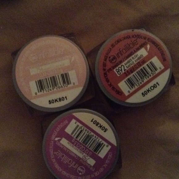 NWT 2 EYESHADOWS THE BRONZE IS AMBER RUSH &PINK - Picture 2 of 3