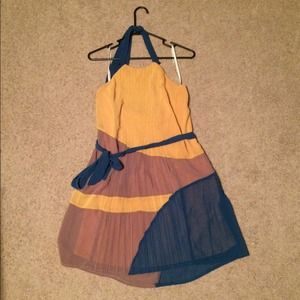 Brand new pleated sundress
