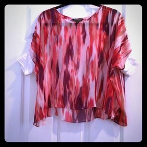 Top express-  multicolor tunic blouse