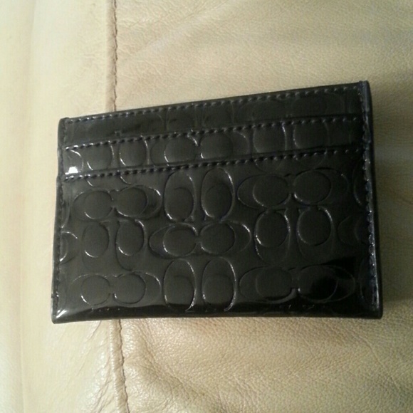 Coach card holder