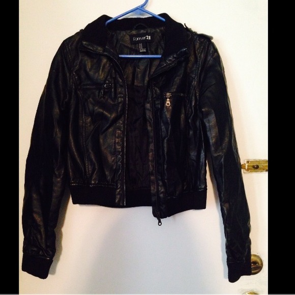 Forever 21 leather jacket