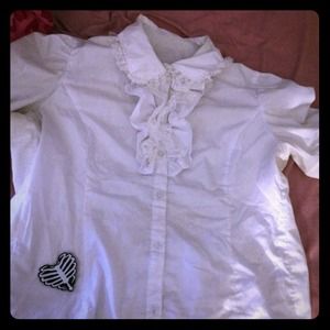 White Lolita Blouse XXL