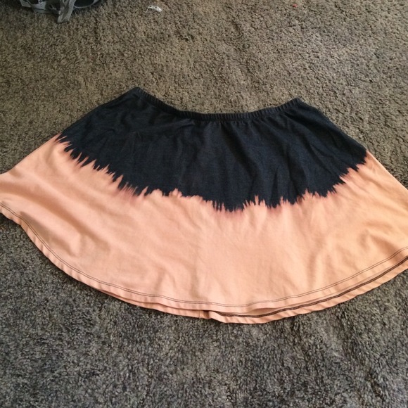 Ombré skater skirt