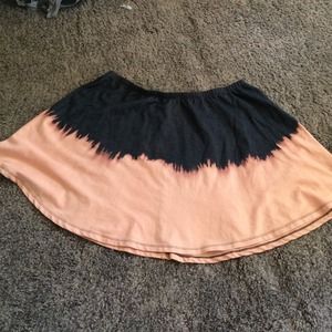 Ombré skater skirt