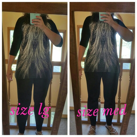 SOLD-CLEARANCE-NWT-FEATHER TUNIC - Picture 2 of 4