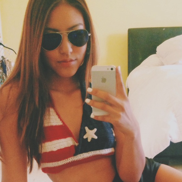 American Crochet Top