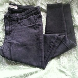 Bullhead black demin leggings