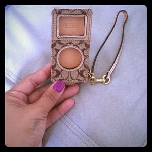 Coach ipod case