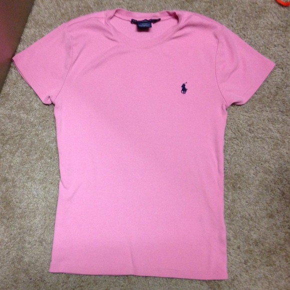 Ralph Lauren sport, pink tshirt