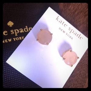 🚫hold🚫Kate Spade Blush Pink studs