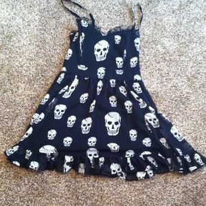 Skull Pattern Dress