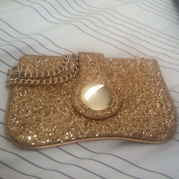 Gold sequence bakers clutch