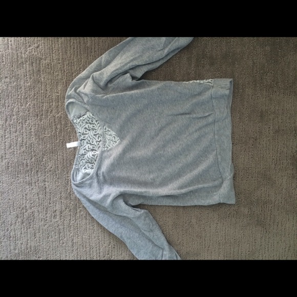 Target lace sweatshirt