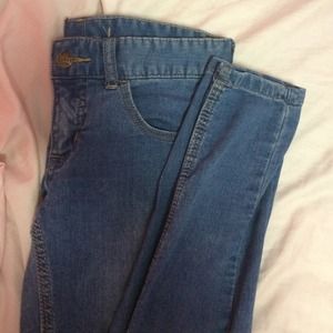 Free people light wash jeans