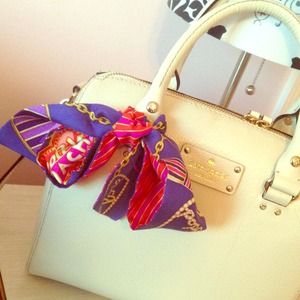 NWOT Coach Poppy Silk Scarf