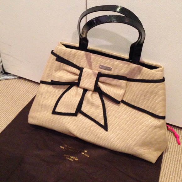 kate spade Handbags - SOLD!! Kate Spade Authentic Straw Purse