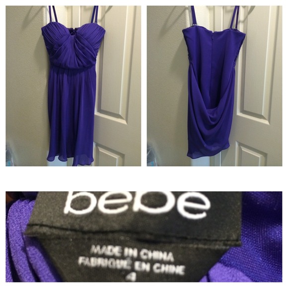 Sexy Purple Bebe dress - Picture 1 of 1