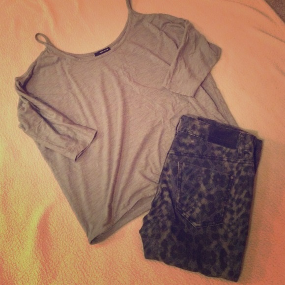 DKNY Cold Shoulder Top