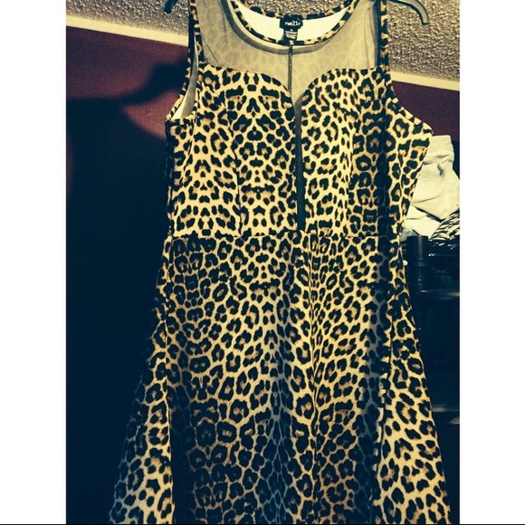 Dress cheetah print