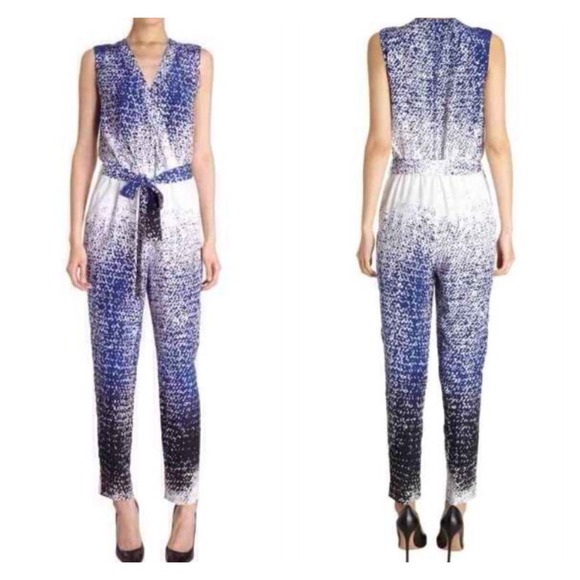 🚫SOLD Diane von Furstenberg Kawena Silk Jumpsuit - Picture 3 of 4